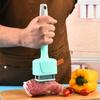 Square Head Meat Tenderizer Stainless Steel Needle Steak Tenderizer Meat Hammer Restaurant