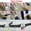 3m Cargo Straps Buckle Tie-Down Belt With Metal Buckle Lashing Straps Luggage Bag for Car Motorcycle Bike Truck Luggage Bag