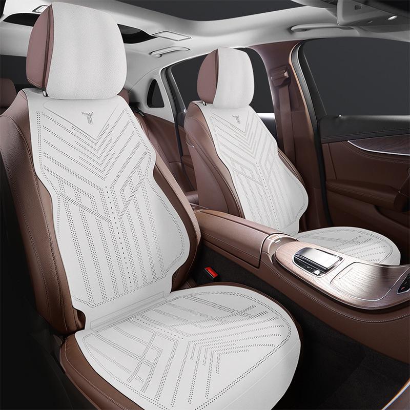 Cadillac Chevrolet Traverse Qijun Zhizai Accord Sylphy Haval Breathable Suede Semi-Surround Seat Cushion