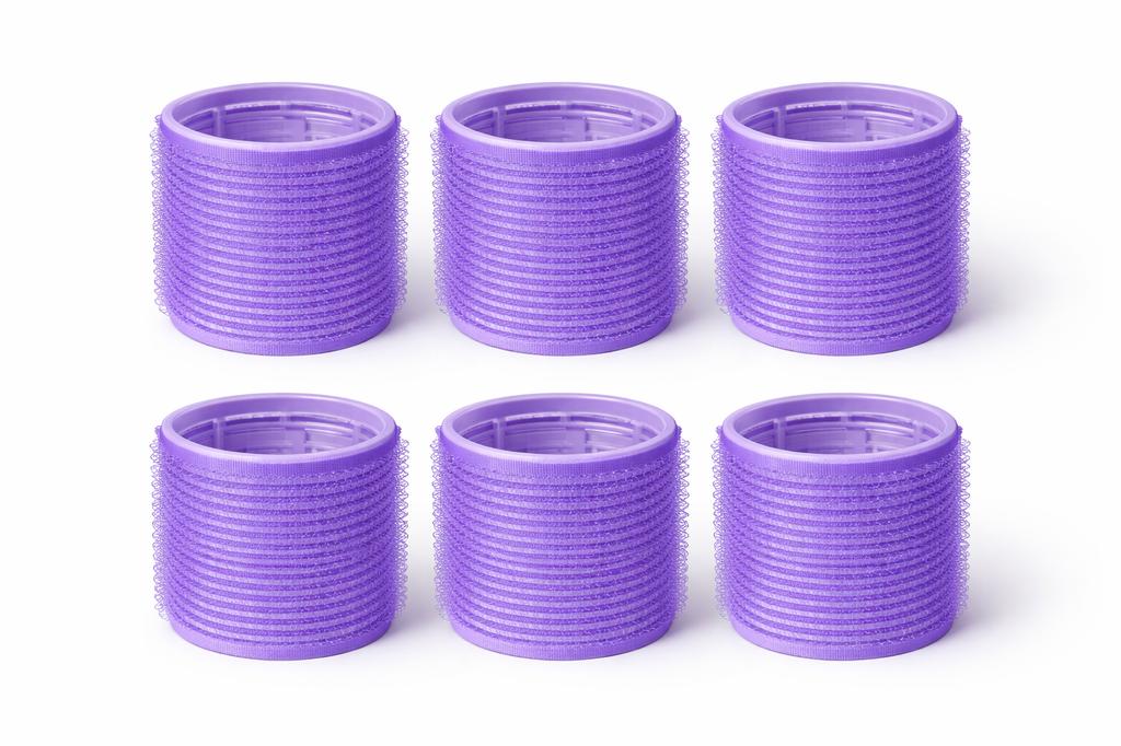 6 x 6.3 Velcro Hair Rollers for Curling, Curling, Waves, Small Curls