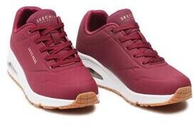 Skechers Uno - Stand On Air Женские кроссовки бордового цвета