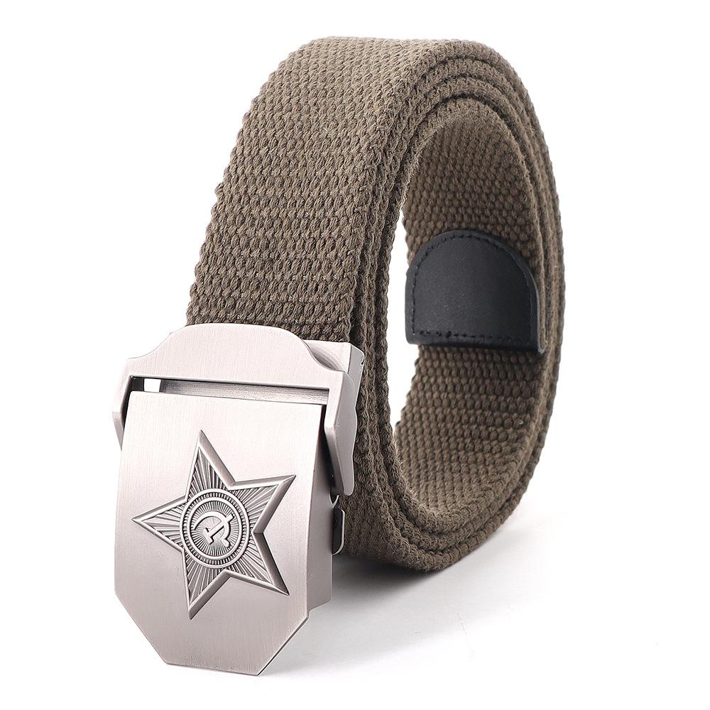 

Новый мужской и женский ремень 3D советский государственный герб брезентовый ремень советский пояс памяти 140cm дубильная кора