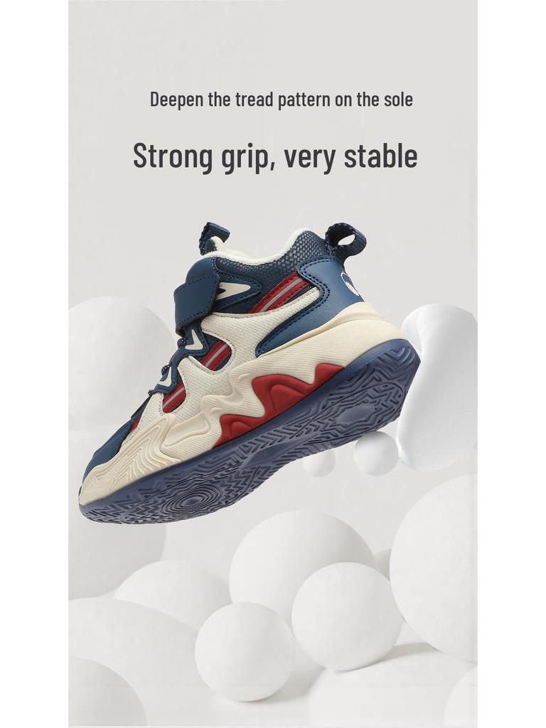 Snoopy Plüsch-Wintersportschuhe: Rutschfeste, hochgeschnittene Laufschuhe mit Klettverschluss für Kinder