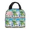 Gummibär (der Gummibär) Isolierte Lunchtasche für Damen Kinder Auslaufsichere Lebensmittelboxen Thermische Brotdose Tragetasche