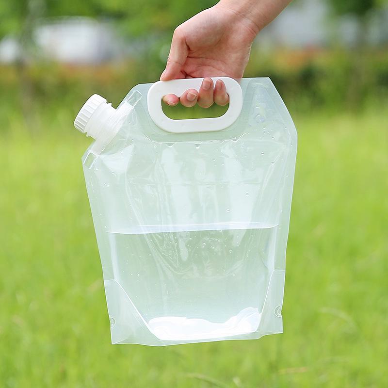 

Outdoor Water Storage Bag - 8L, Food Grade, Foldable & Portable for Hiking, Travel, Camping. 8L