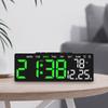 Multifunctional LED Digital Alarm Clock with USB Output - Model 5510