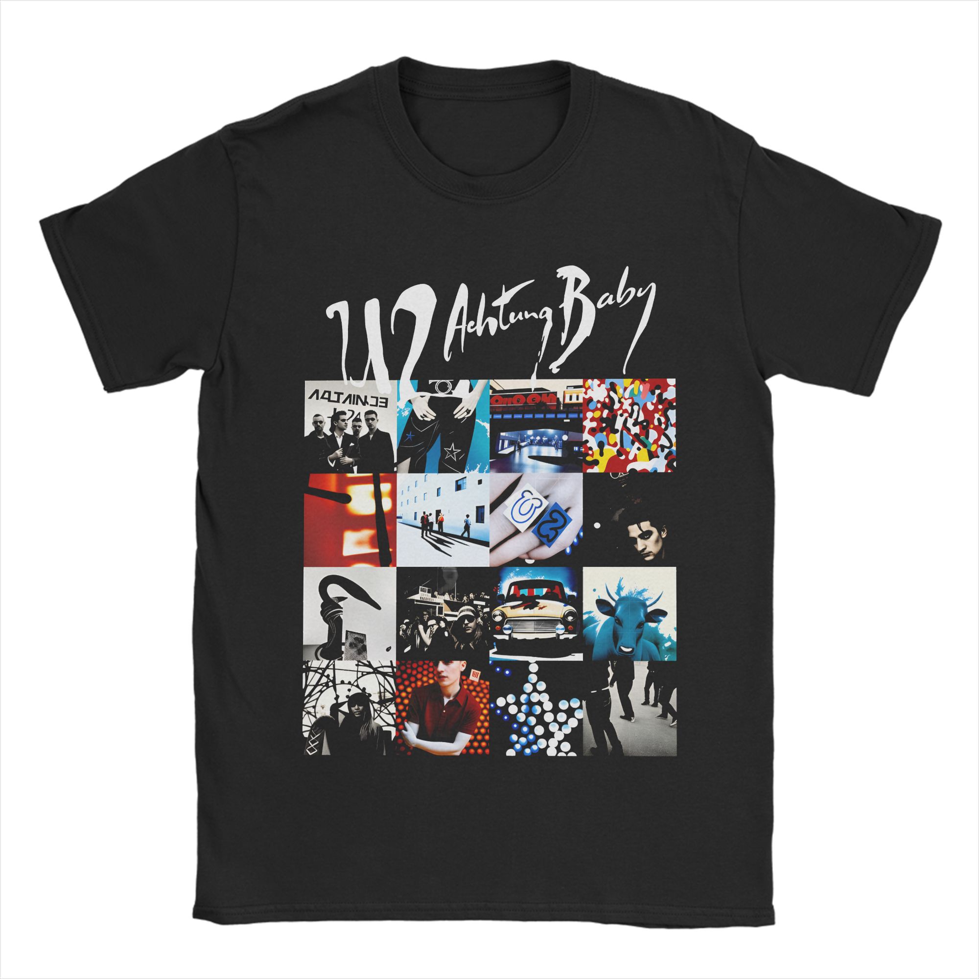 U2 Achtung Baby collage graphic T-shirt S