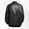 Windproof men's leather jacket autumn and winter locomotive PU stand-up collar teen m-xl large size casual men's leather jacket