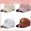 Letter C Embroidery Baseball Cap Adjustable Outdoor Sports Sun Protection Hat