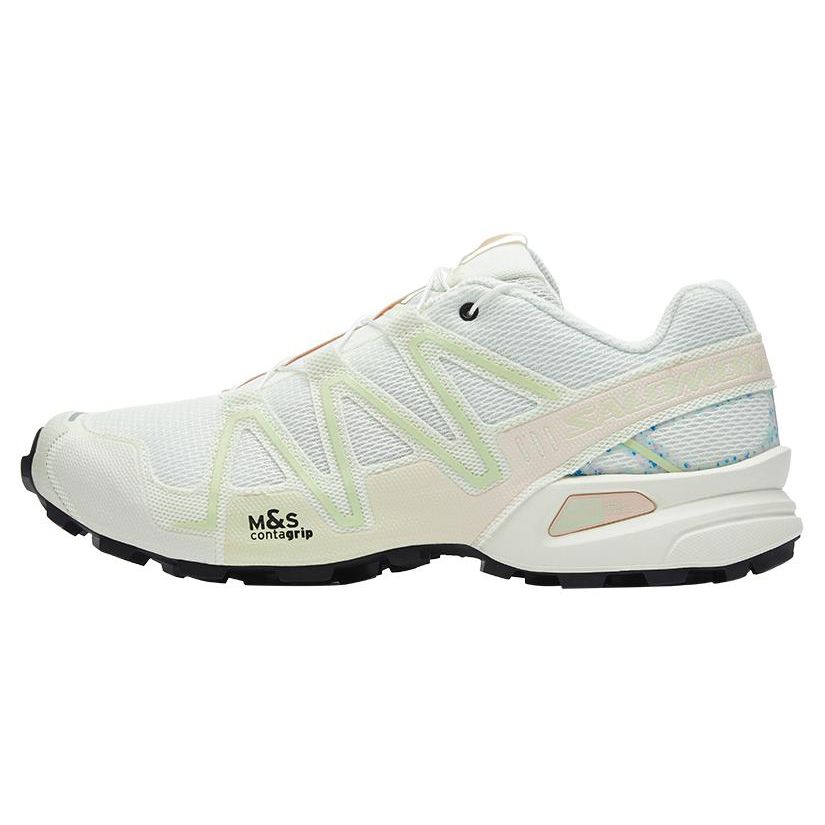 SALOMON Speedcross 3 Mindful 3 Comfortable Non-Slip Durable Low-Top Outdoor Functional Shoes Men Shoes Vanilla 474699
