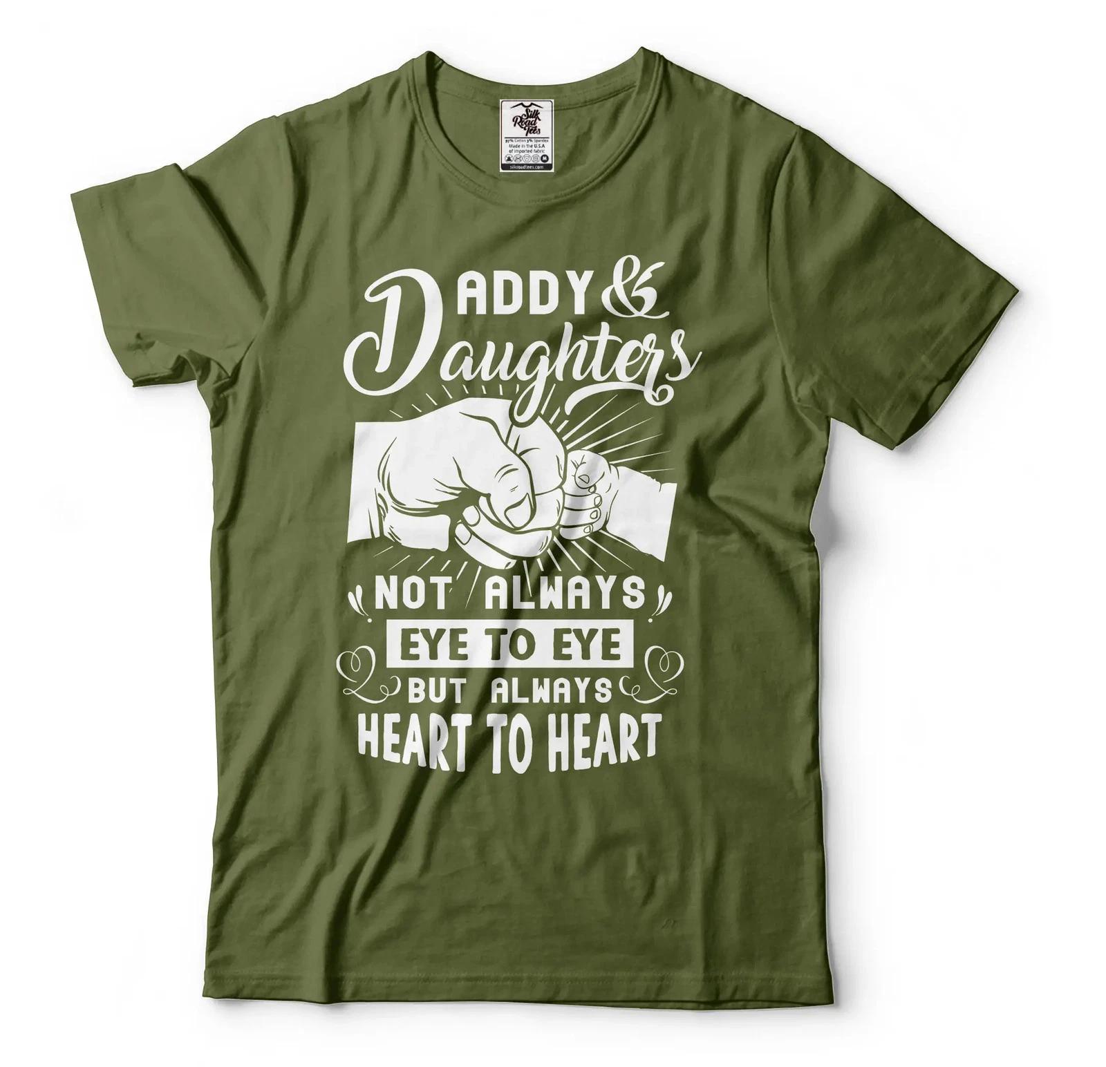 

Daddy Daughters Shirt Not Always Eye To Eye But Always Heart To Heart Shirt L