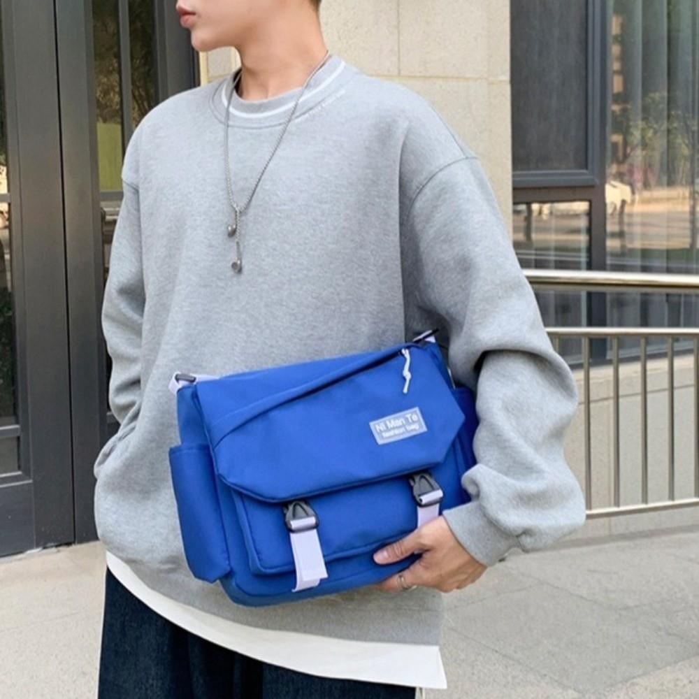 Mehrere Taschen Nylon Umhängetasche Koreanischer Stil Crossbody Tasche Einfach Damen Umhängetasche Studenten