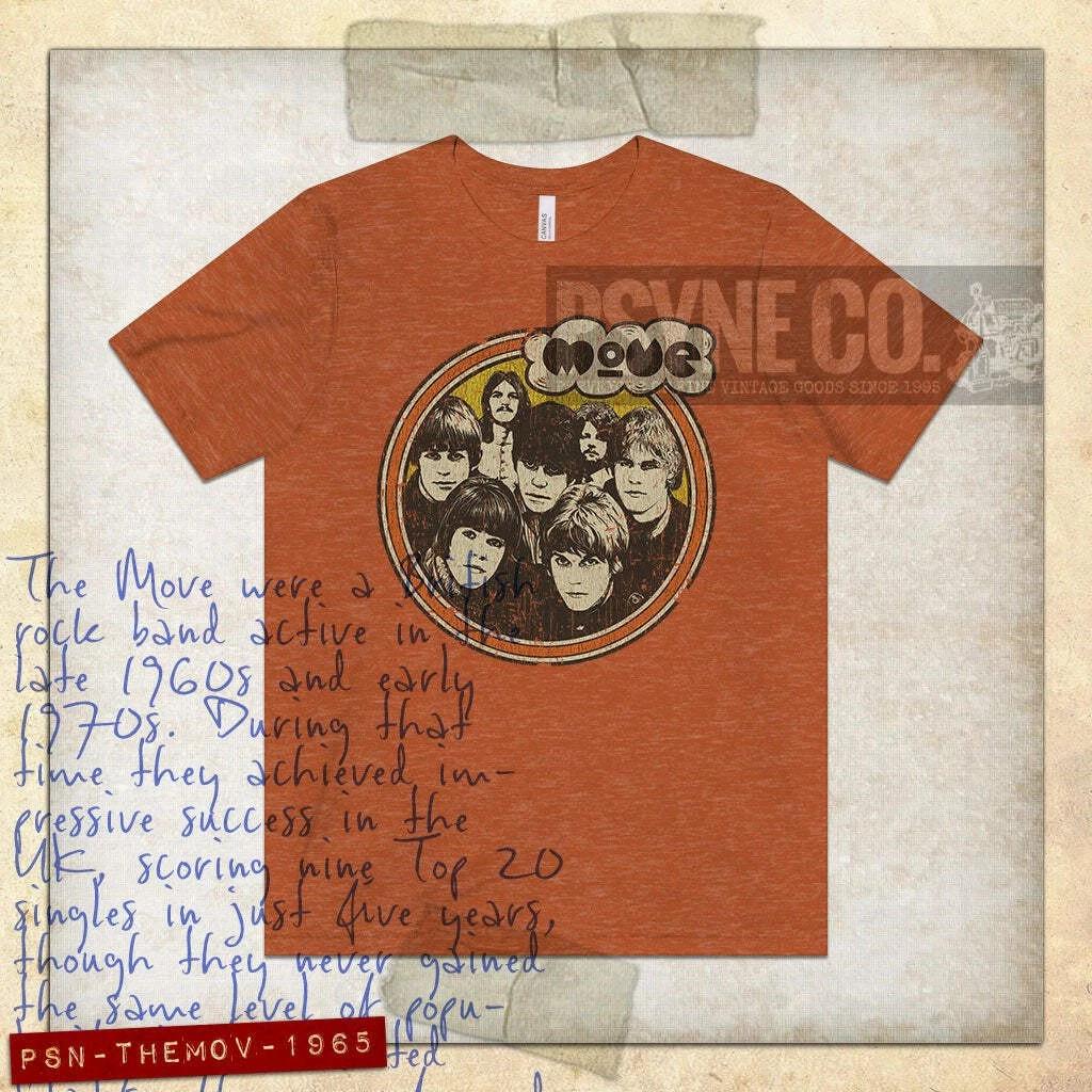 

The Move 1965 Vintage Men s T shirt 4XL