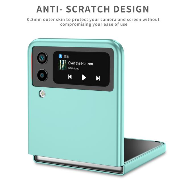 Mode Schlank Hart Anti-Schweiß Passgenaue Hülle Für Samsung Galaxy Z Flip 4 5g Flip4 Flip3 Flip 3 Zflip4 Rutschfeste Handyhülle