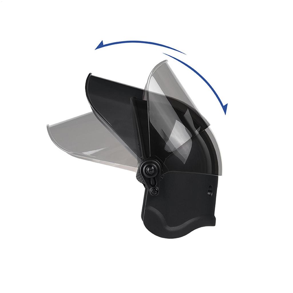 Phone Mount Sun Shade Motorcycle Phone Mount Helmets Motorbike Small Rainproof Mobile Phone Helmets Portable Mini Parasol Sun