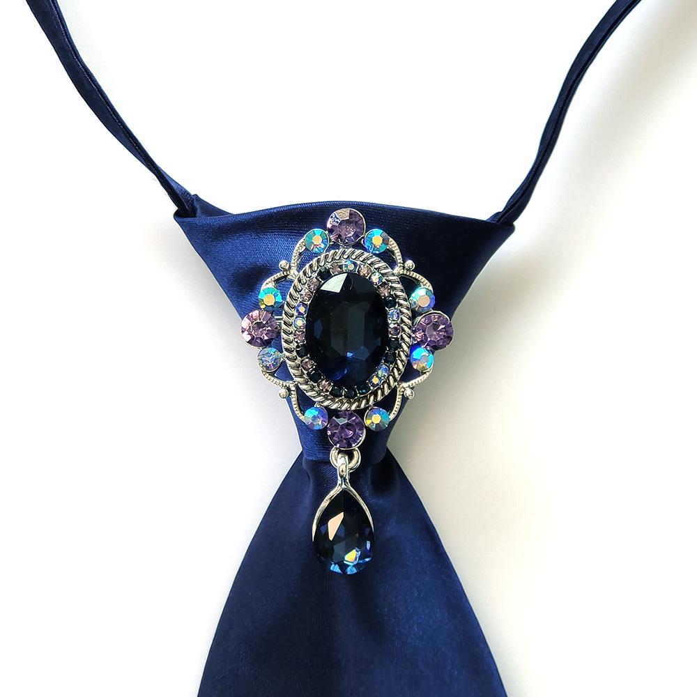 Unisex Japanese & Korean Academy Style No-Tie Uniform Collar Ornament - Fashion Tie for JK Girl Shirts