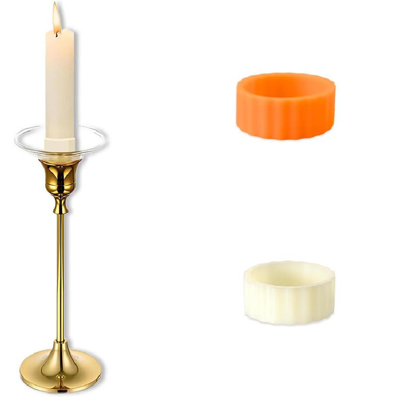 Candle Hugger Grips Rings Holders Stay Put Keep The Candles Upright And In Place