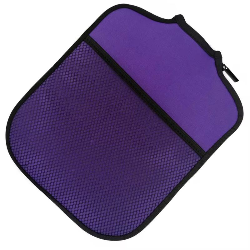 Neoprene Pickleball Paddle Sleeve Soft Lightweight Waterproof Protector Cover Storage Bag Outdoor Accessory