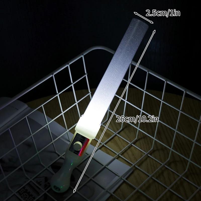 Luminous Lightstick Kpop Concert Support Stickers Glow Sticks Crazy Wedding Party Time Luminous Stick Party Accessorie