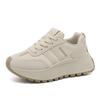 HY new spring and autumn thick-soled simple low-top heightening college trendy student board shoes