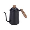 650ml Coffee Hand Brewing Pot Stainless Steels Pours Over Kettle Gooseneck Coffee Pot Kitchen Tool for Home Office