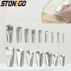 Stainless Steel Caulking Tools Nozzle for Glue Gun Window Glass Glue Application Structural Adhesive Accessories