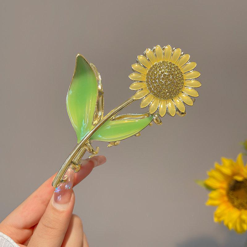 Elegante 2022 Tulpen-Schmetterlings-Haarklammer für Frauen - Temperamentvolle Hai-Haarspange