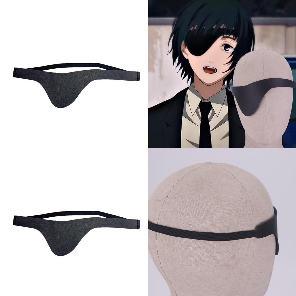 Chainsaw Man Cosplay Eye Mask Accessory For Anime Fans With Flexible Fit For Cosplay Enthusiasts
