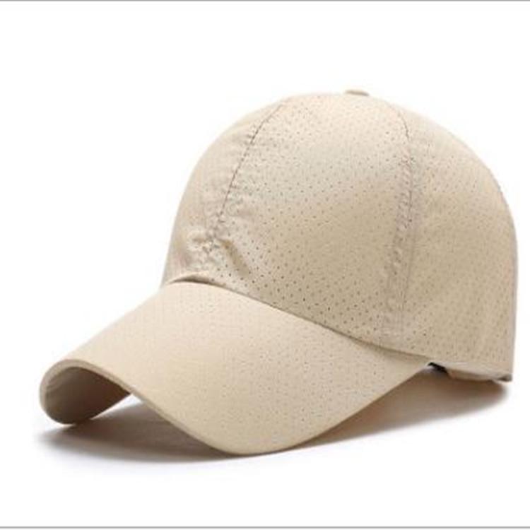Men's Breathable Quick-Dry Summer Baseball Cap - Comfortable Outdoor Sun Protection Duckbill Hat