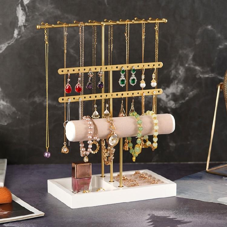 Desktop Jewelry Organizer Jewelry Storage Rack Perfect for Rings Earrings