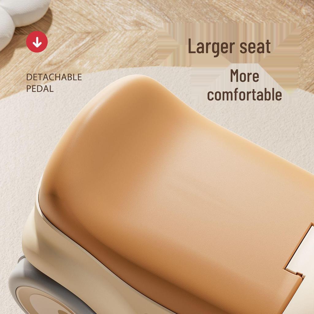 New Four-Wheel Kids Ride-On Scooter for Boys & Girls, Ages 1-3, Anti-Rollover Design