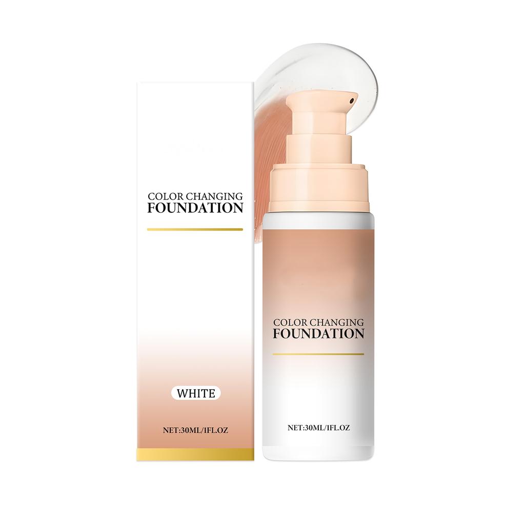 The Temperature-sensitive Concealer Foundation Cream Is Light, Moisturizing, And Clear, Suitable For Both Oily And Dry Skin,30ML