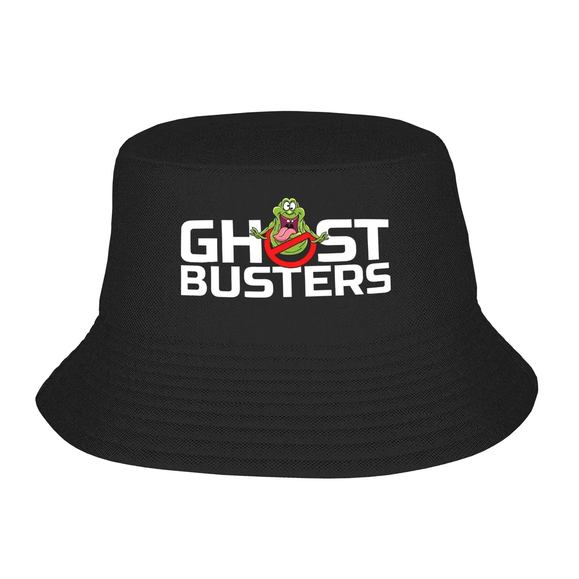 

2025 New HatGhostbuster Bucket Hat Summer Classic Fisherman Hats For Unisex Foldable Vacation Caps Hawaii Graphic Sun Hats One Size