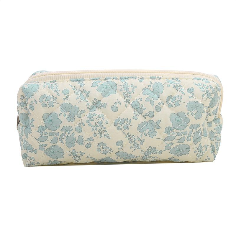 

Fashion Women s Cosmetic Bag Portable Floral Handheld Cosmetic Storage Bag Cute Travel Ins Style Bag