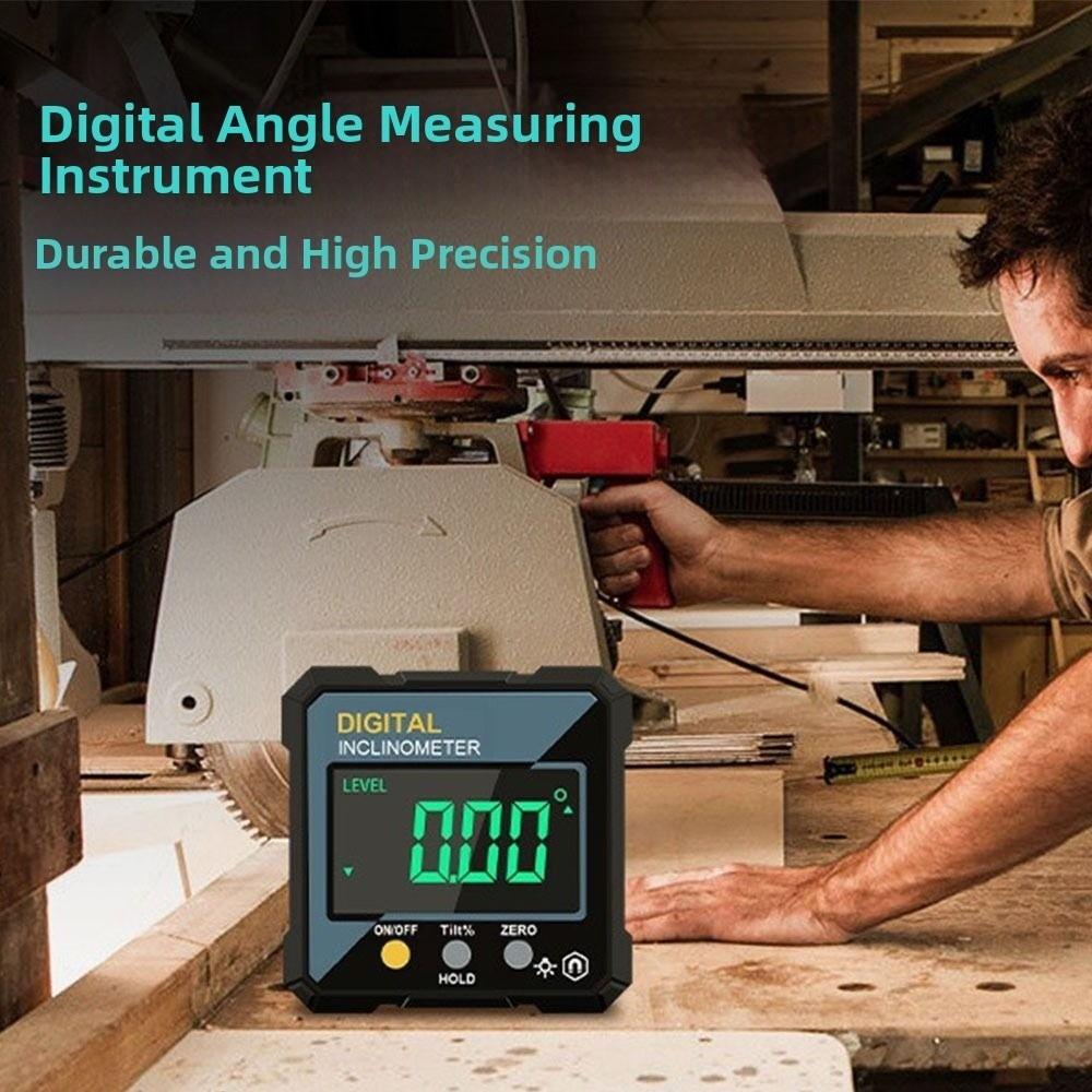 Single-sided Magnetic Slope Meter Waterproof Digital Inclinometer Construction