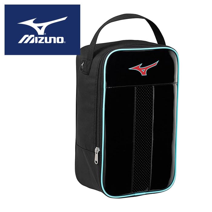 

Mizuno Shoe 2025AW Limited Softball/Baseball Case, Edition, Black/Turquoise