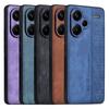 Do Xiaomi Redmi Note 13 Pro Plus tylna obudowa Skin Feel Shockproof Leather Case Soft Funda do Redmi Note 13 Pro Plus