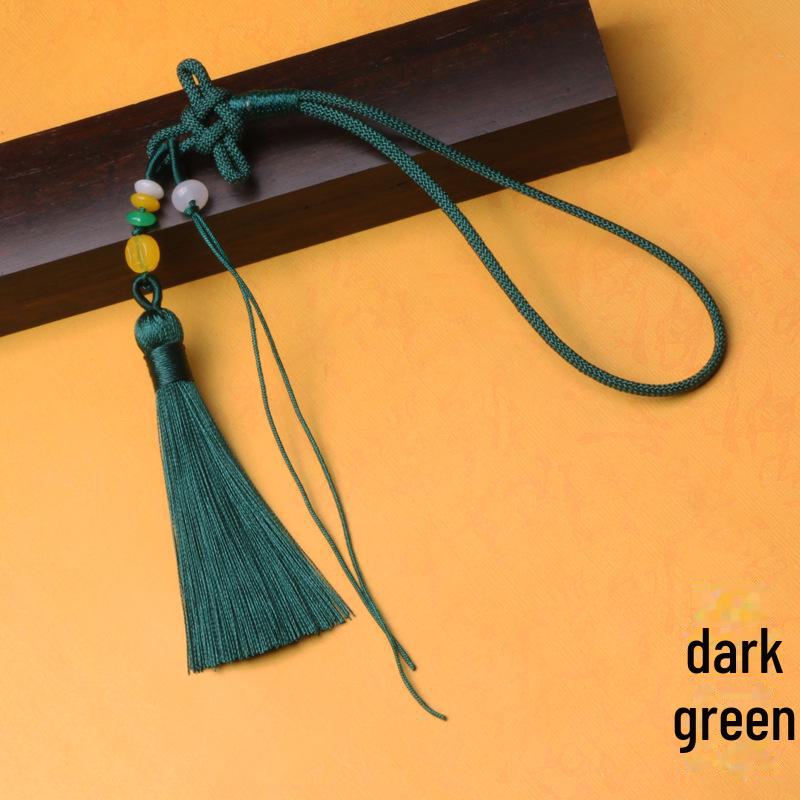 DIY Chinese Knot Tassel Lanyard for Car & Home Decoration