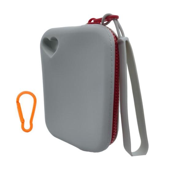 

Чехол для лечения, портативный набор для закусок для домашних животных, легкая прикрепляемая поясная сумка без запаха, тренировочные прогулки серый