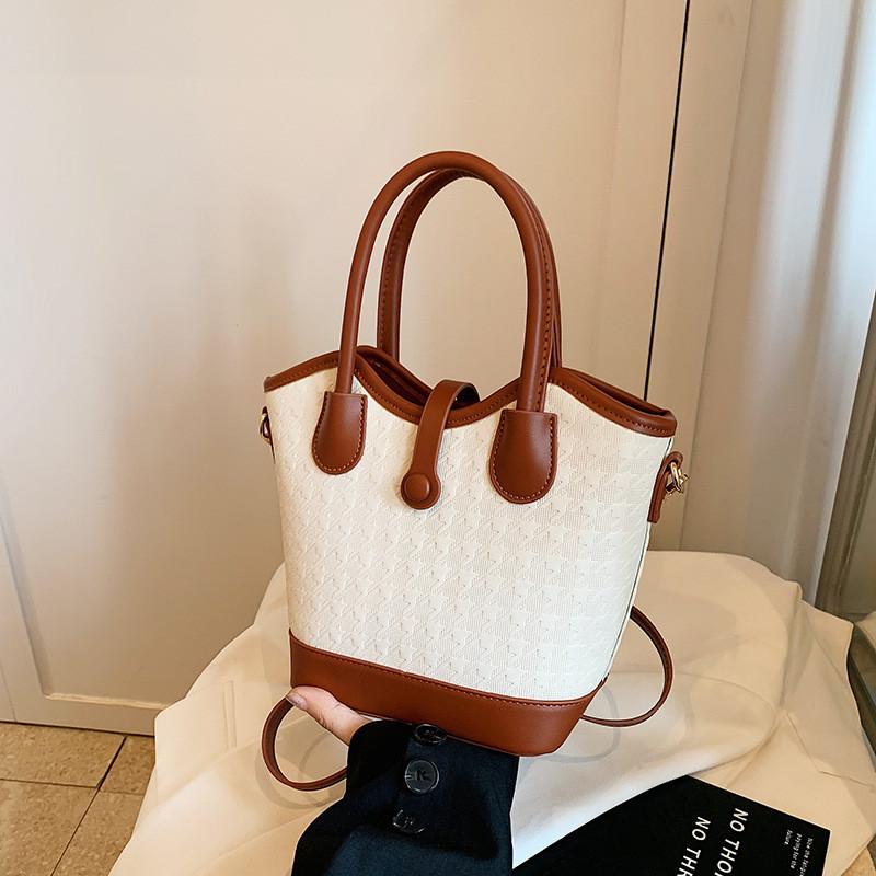 IELGY Ladies Messenger Bag Autumn All-Match Fashion Portable Bucket Bag