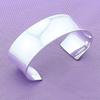 Korean Style Silver-Plated Smooth Fashion Bracelet YB003