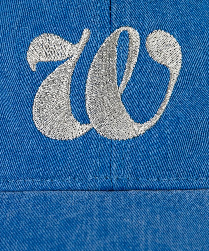 Wig W Script Pigment Ball Cap - Blue