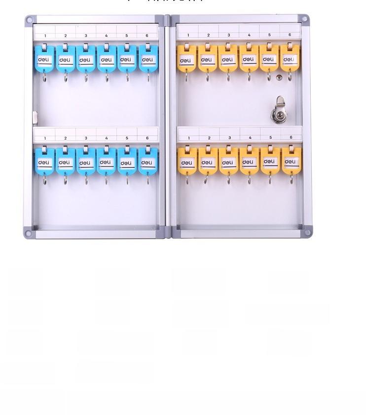 

Настенный шкаф для ключей с ящиком для хранения с 24/48/96/120 ячейками