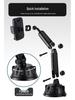 Universal Adjustable Car Console Phone Holder with Suction Cup for Trucks & Ride-hailing Vehicles