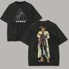 Japan Classic Anime Ghost In The Shell Graphic Print Retro Washed Tshirt New Harajuku Fashion Men Women Cotton Tee Oversized Top