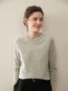 Cashmere 2025 Autumn/Winter Women's Polka Dot Raglan Sleeve Knit Pullover Sweater