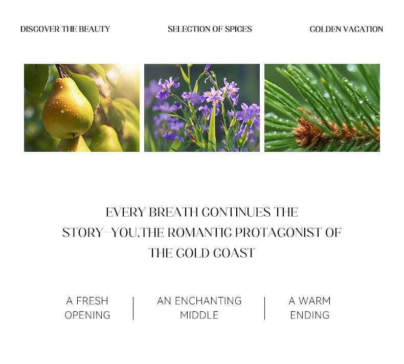 MORAKOT Golden Parfum, Burj Al Arab Inspired Sailboat Luxury Fragrance for Men & Women,  Sandalwood, Sea Notes, Long Lasting, 75ml