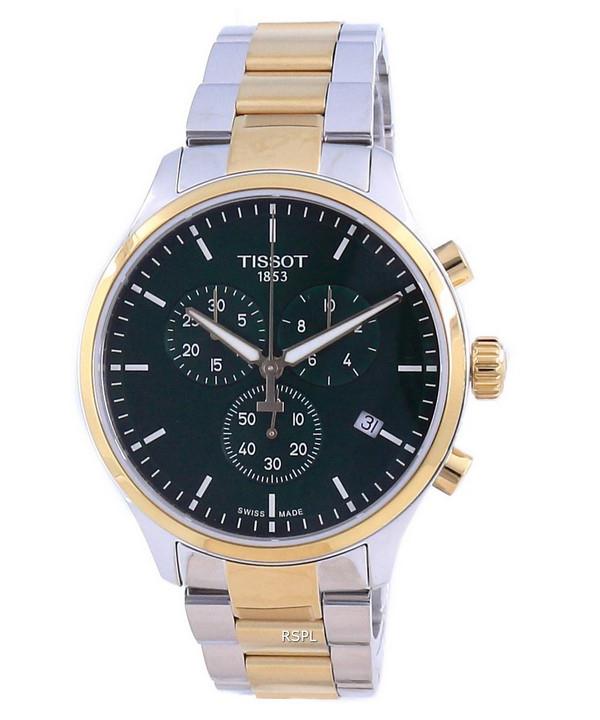 

Tissot Chrono XL Classic Quartz T116.617.22.091.00 T1166172209100 100M Мужские часы зелёный