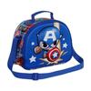 Sac Repas 3D - Captain America Punch - Bleu - Taille Unique
