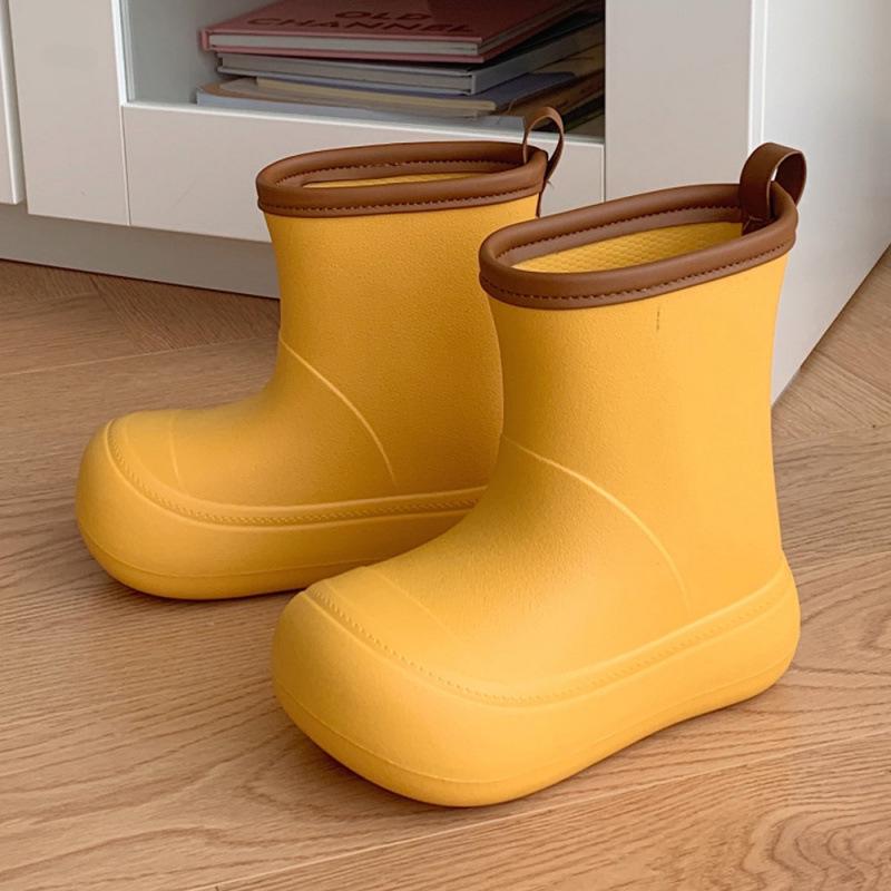 Youjian Cute Cartoon Women's Rain Boots - Non-slip & Waterproof for Outdoors